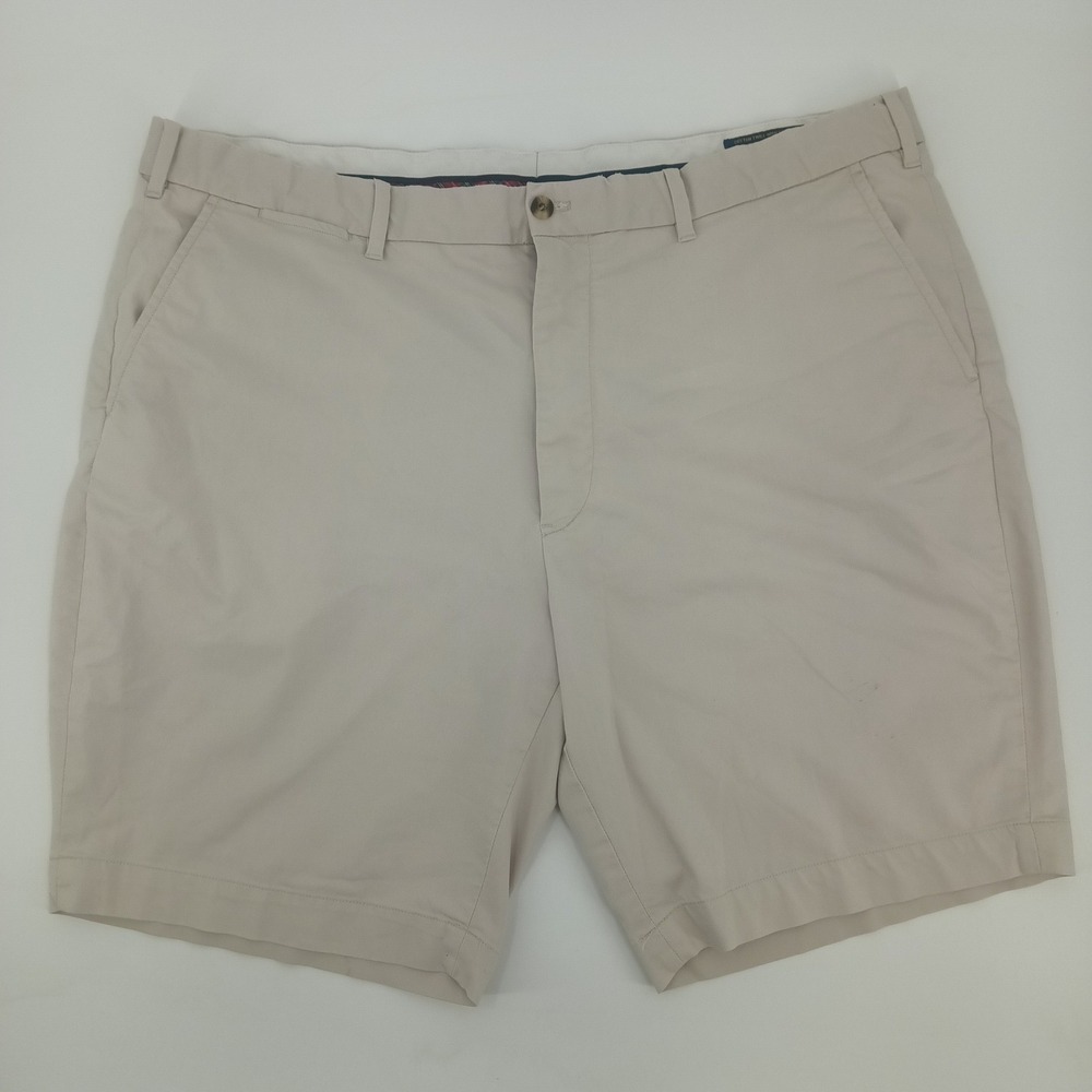 Polo Ralph Lauren Golf Mens Classic Khaki Tan Cotton Twill Stretch Shorts S 42